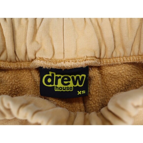 DREW HOUSE Orange‎ Yellow Secret Jogger Sweatpants XS Heavyweight Justin Bieber - Picture 3 of 7